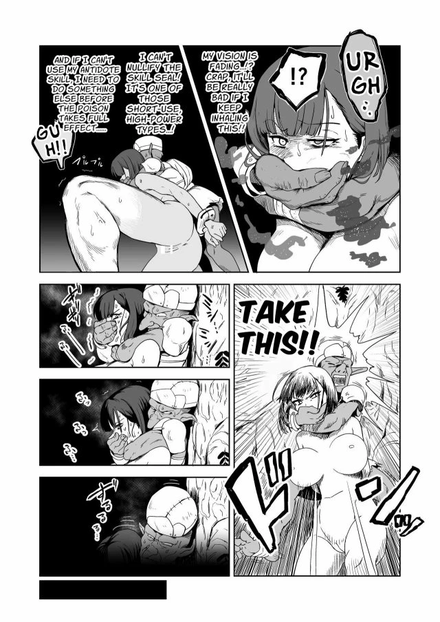 Masochist Knightess Seeking To Be Fucked By Smallfry Gets Goblin-Ganked porn comic picture 59
