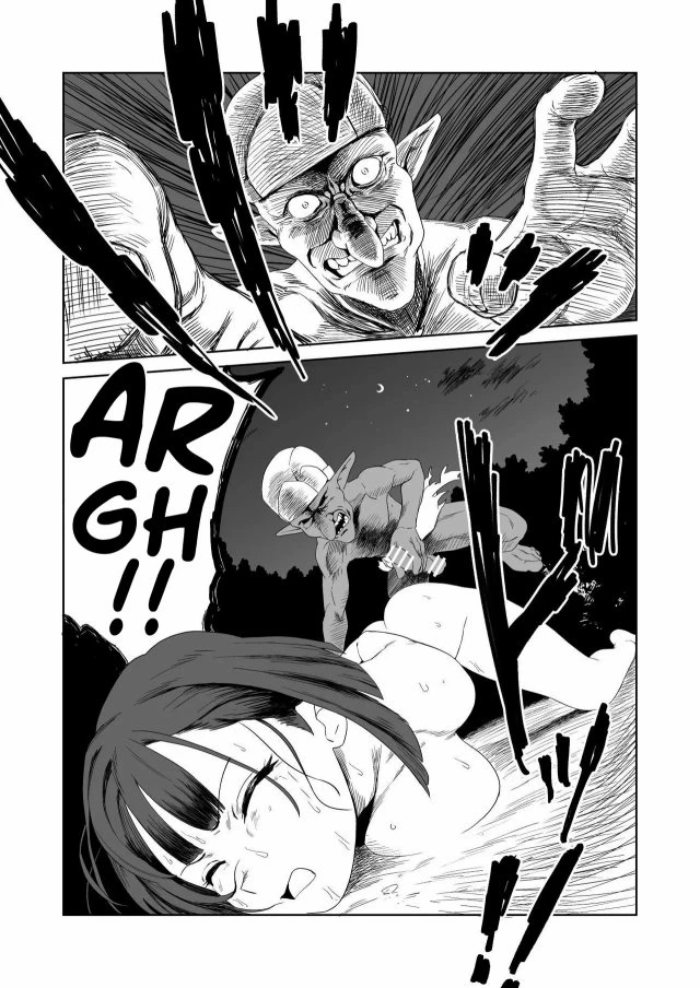Masochist Knightess Seeking To Be Fucked By Smallfry Gets Goblin-Ganked porn comic picture 76