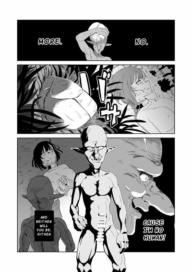 Masochist Knightess Seeking To Be Fucked By Smallfry Gets Goblin-Ganked porn comic picture 87