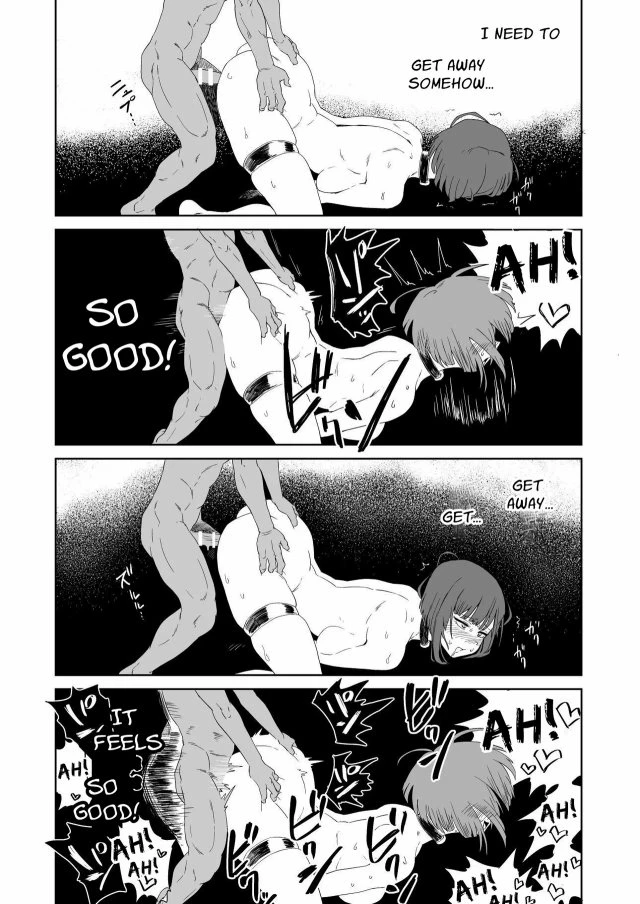 Masochist Knightess Seeking To Be Fucked By Smallfry Gets Goblin-Ganked porn comic picture 91