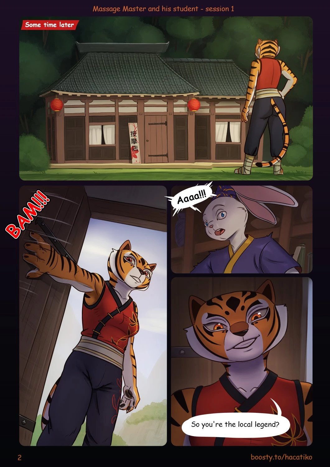 Massage Master and his Student: Session-1 porn comic picture 3