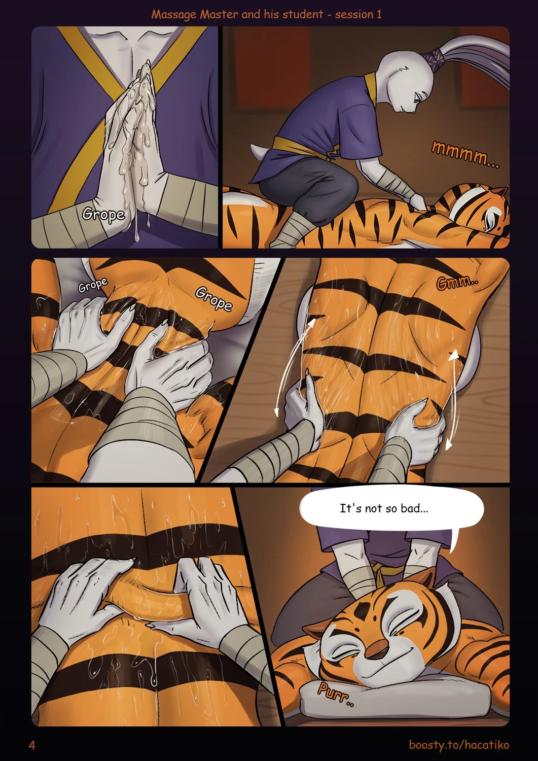 Massage Master and his Student: Session-1 porn comic picture 5