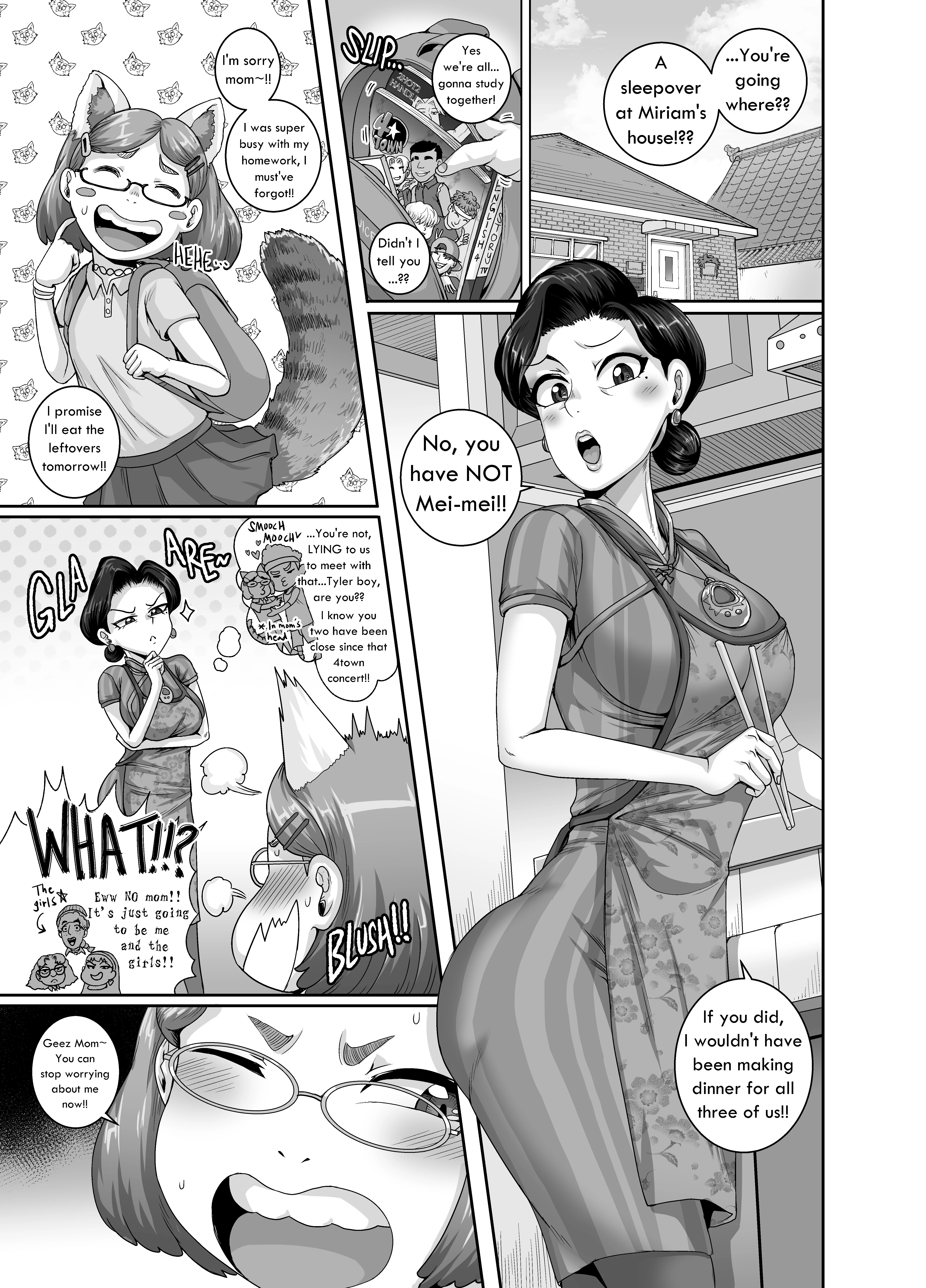 Mating with Red porn comic picture 2