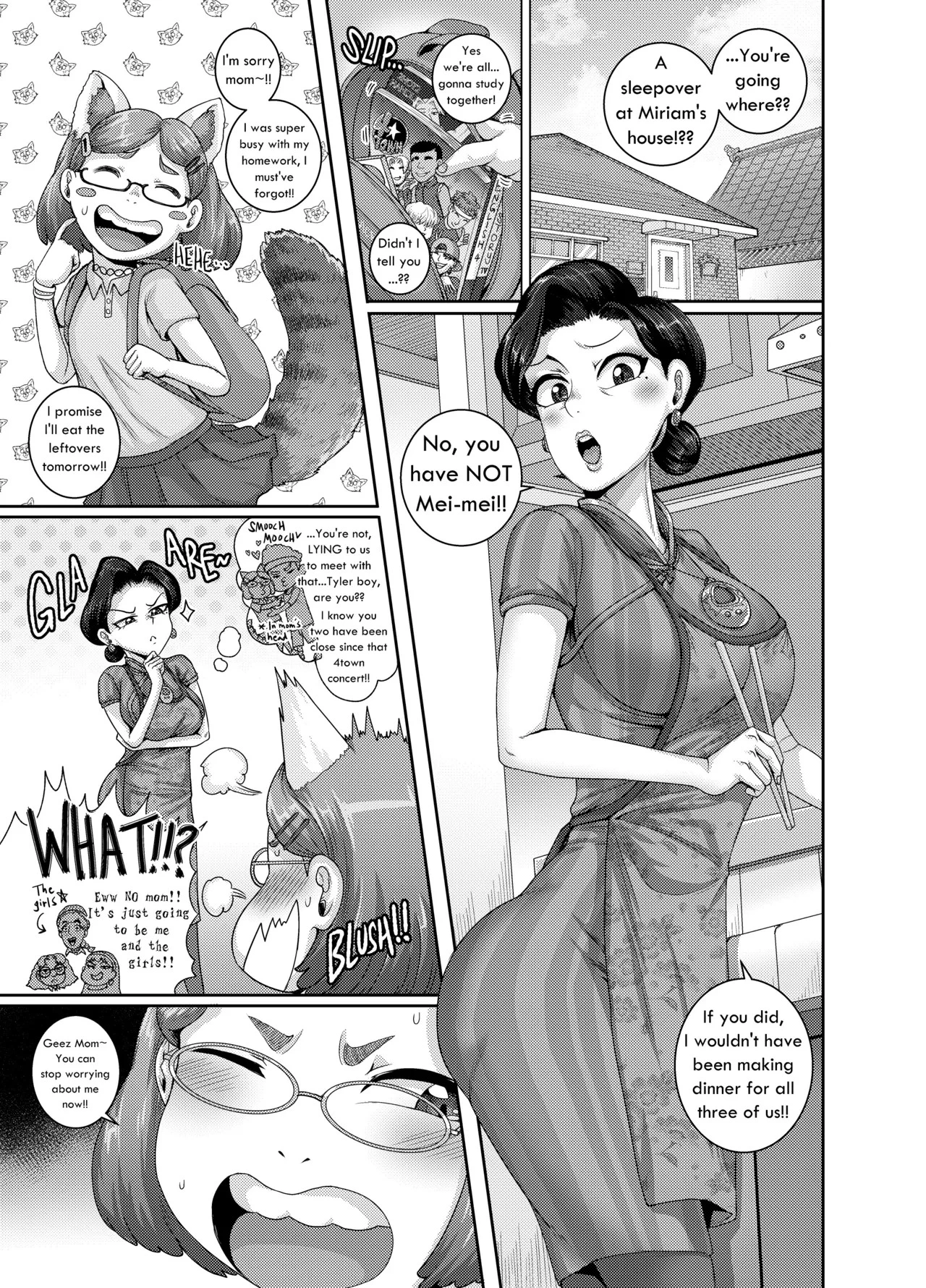 Mating With Red Uncensored porn comic picture 2