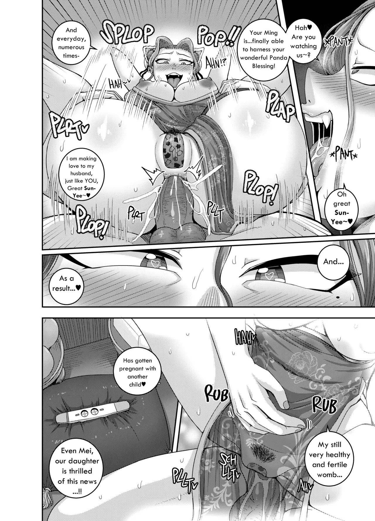 Mating With Red Uncensored porn comic picture 35
