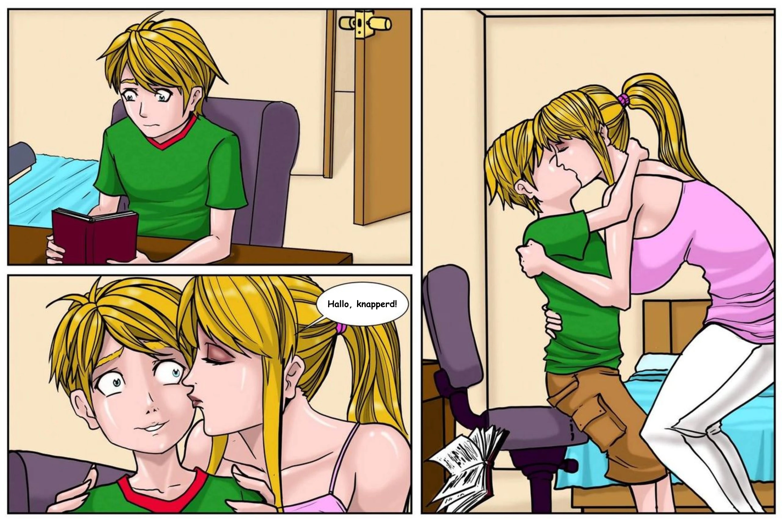 Max & Lauren Stress Relief porn comic picture 10