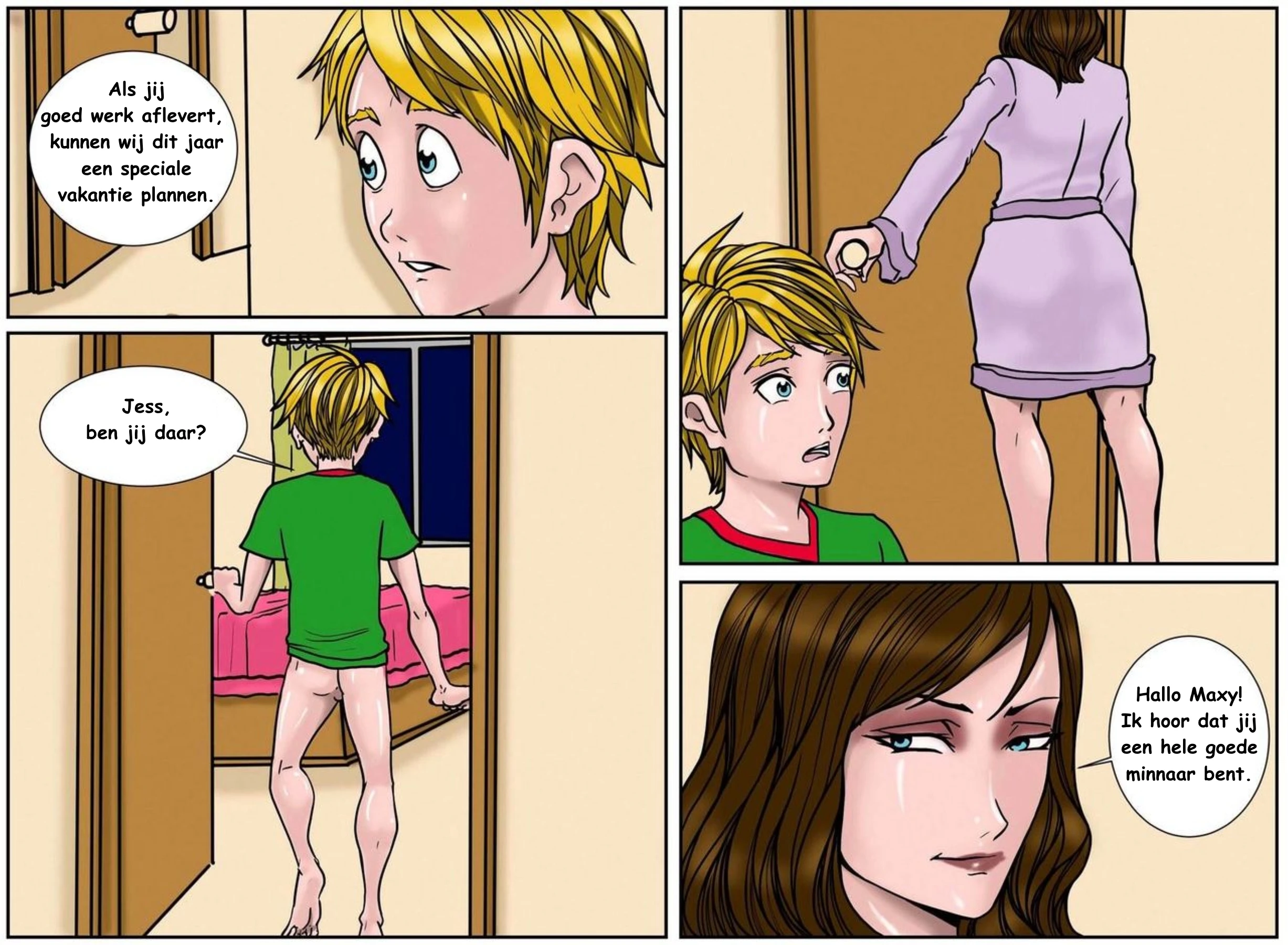 Max & Lauren Stress Relief porn comic picture 12