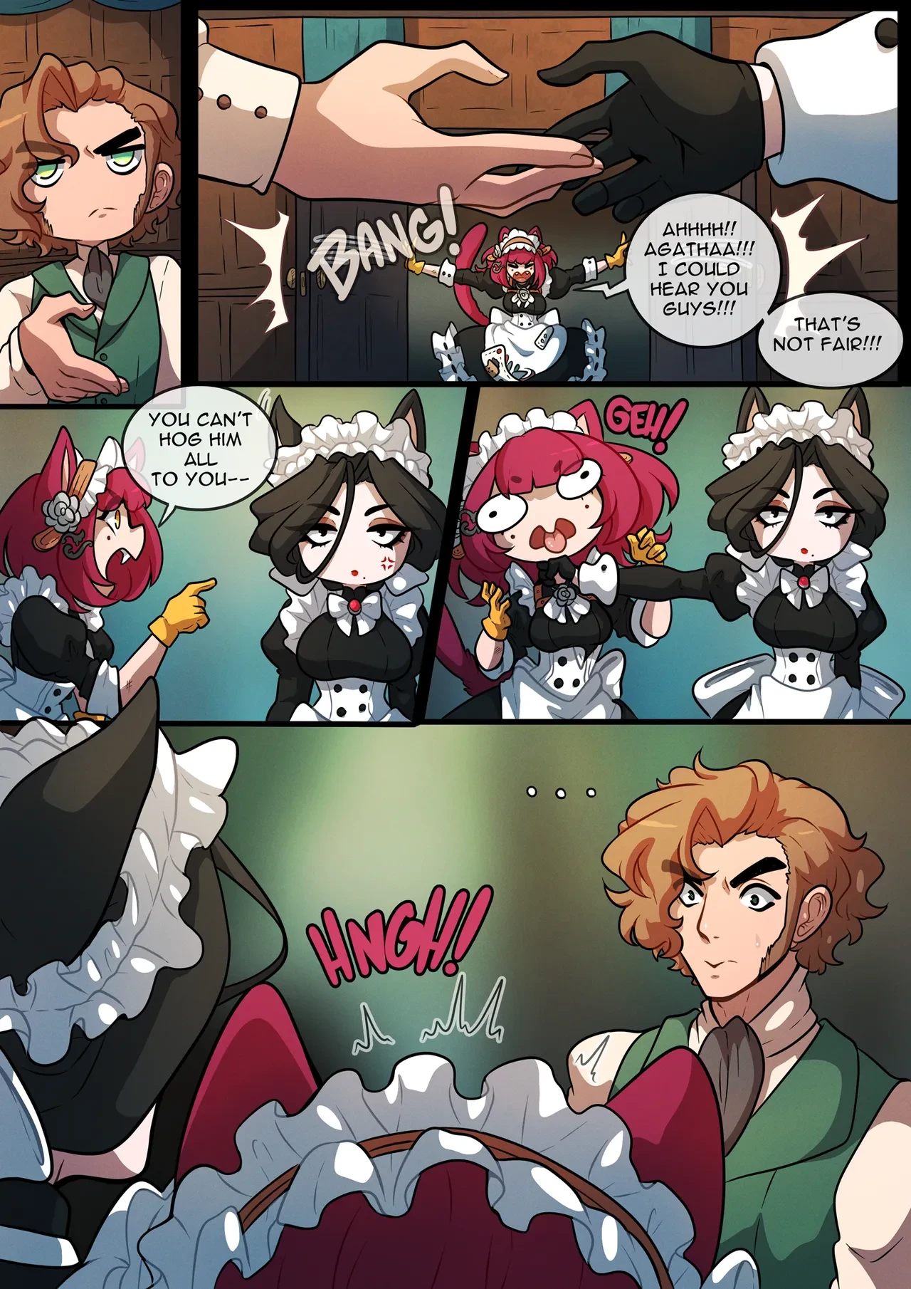 Meddlesome Maids Ch1 porn comic picture 27