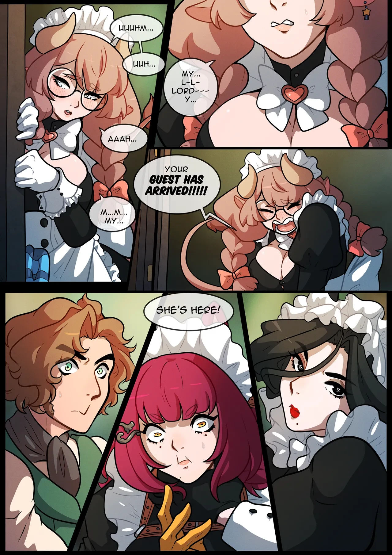Meddlesome Maids Ch1 porn comic picture 28