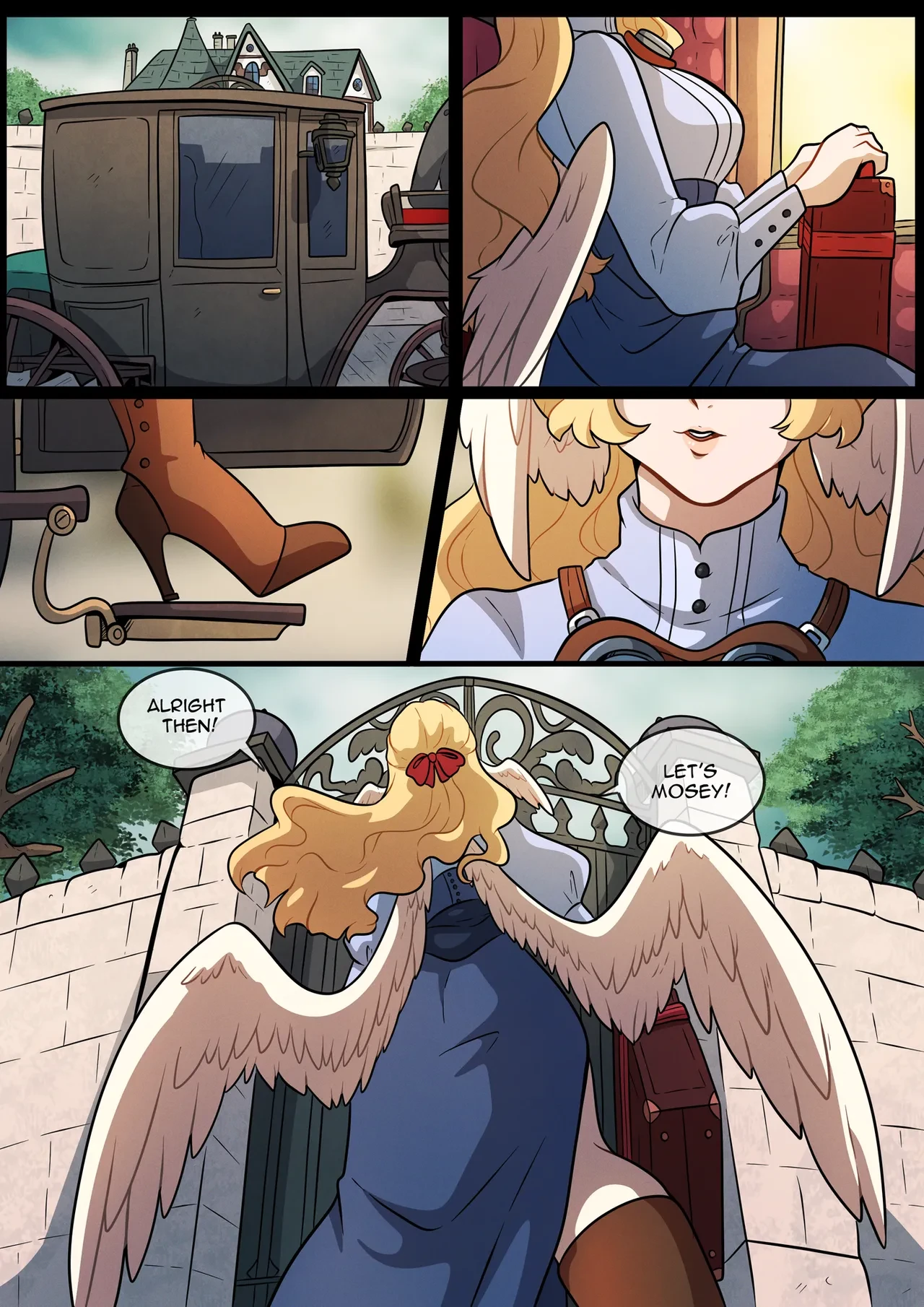 Meddlesome Maids Ch1 porn comic picture 29