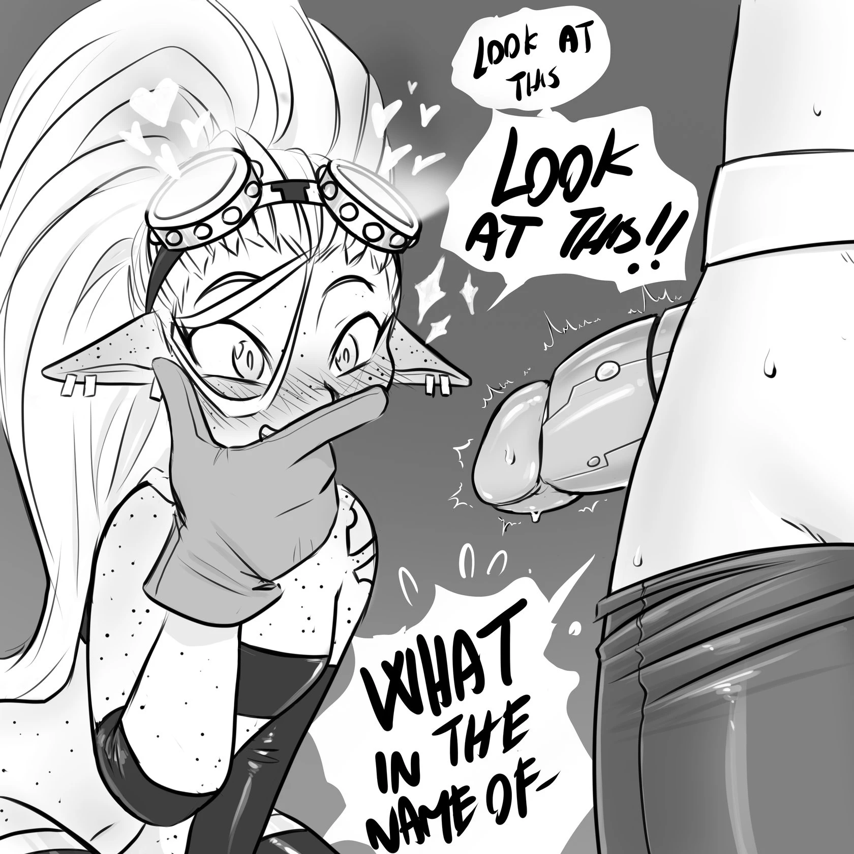 Meeting a New Goddess porn comic picture 25