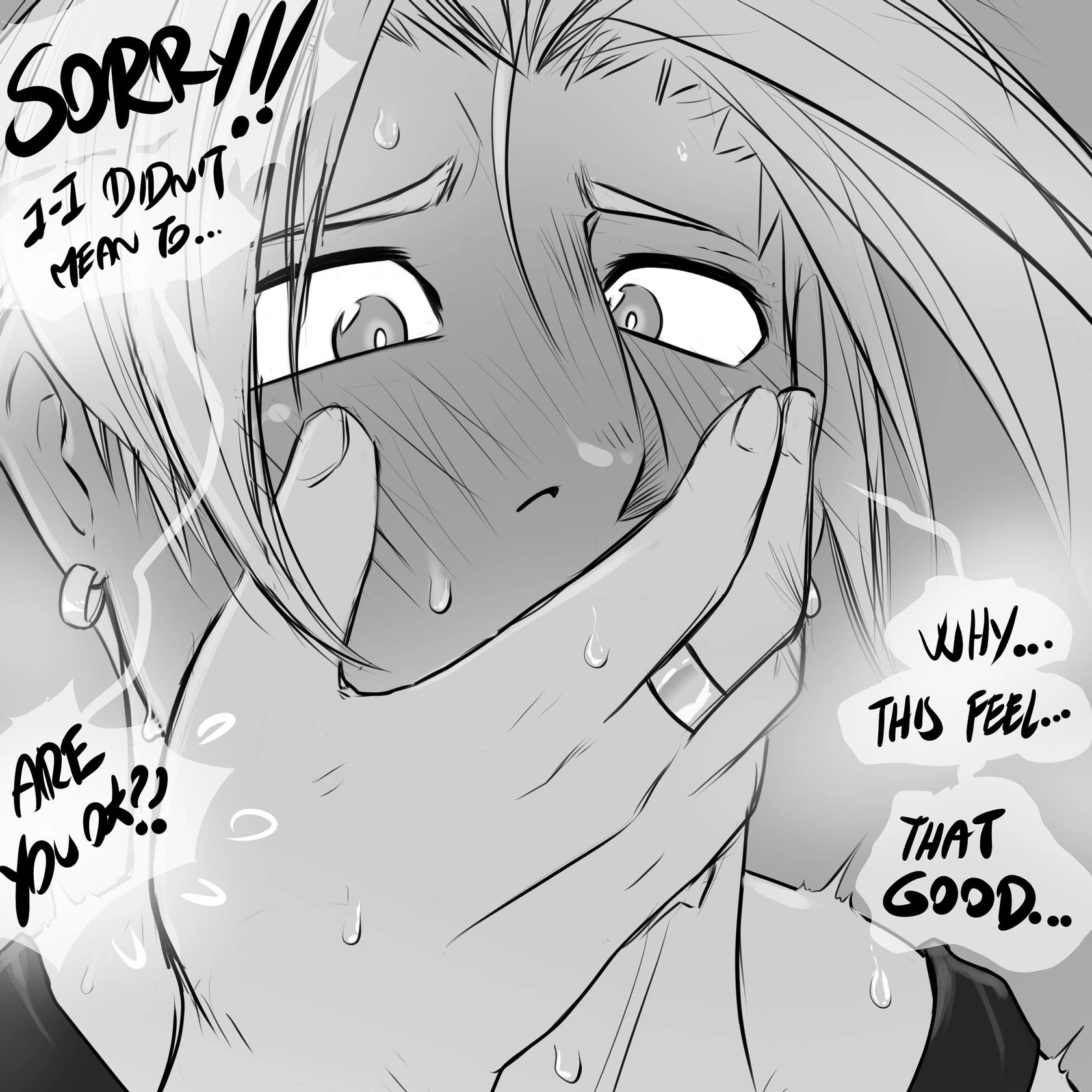 Meeting a New Goddess porn comic picture 36
