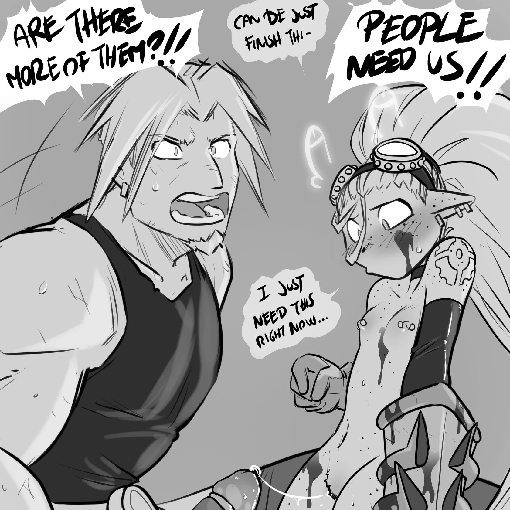 Meeting a New Goddess porn comic picture 54