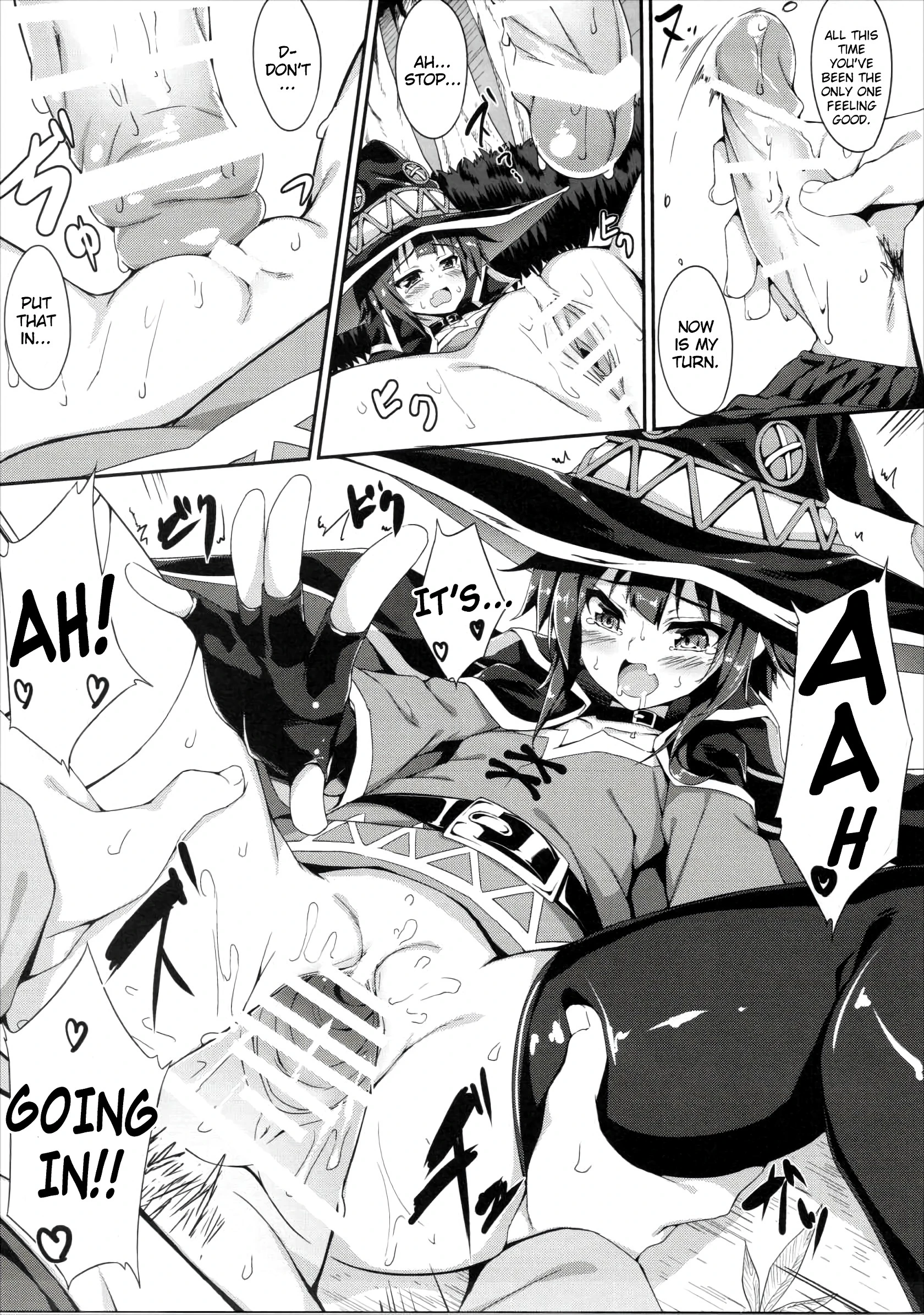Megumin's Explosion Magic After porn comic picture 10