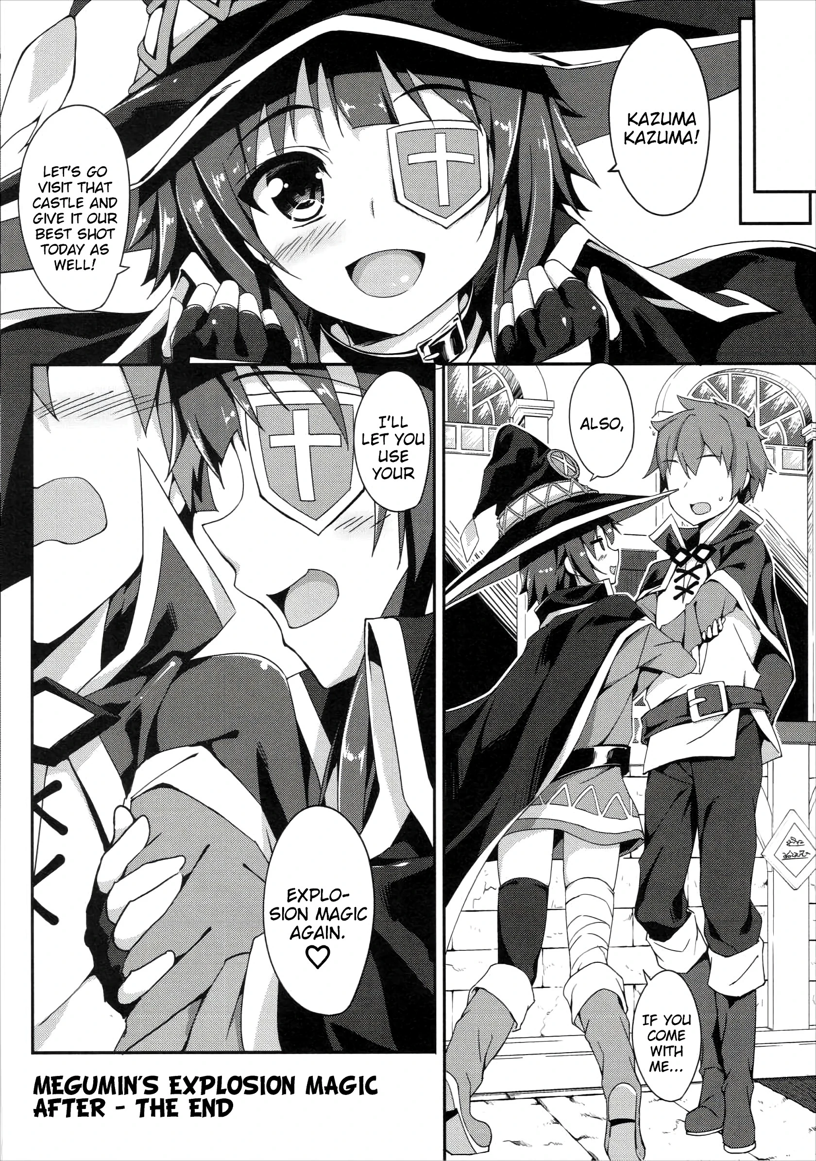 Megumin's Explosion Magic After porn comic picture 17