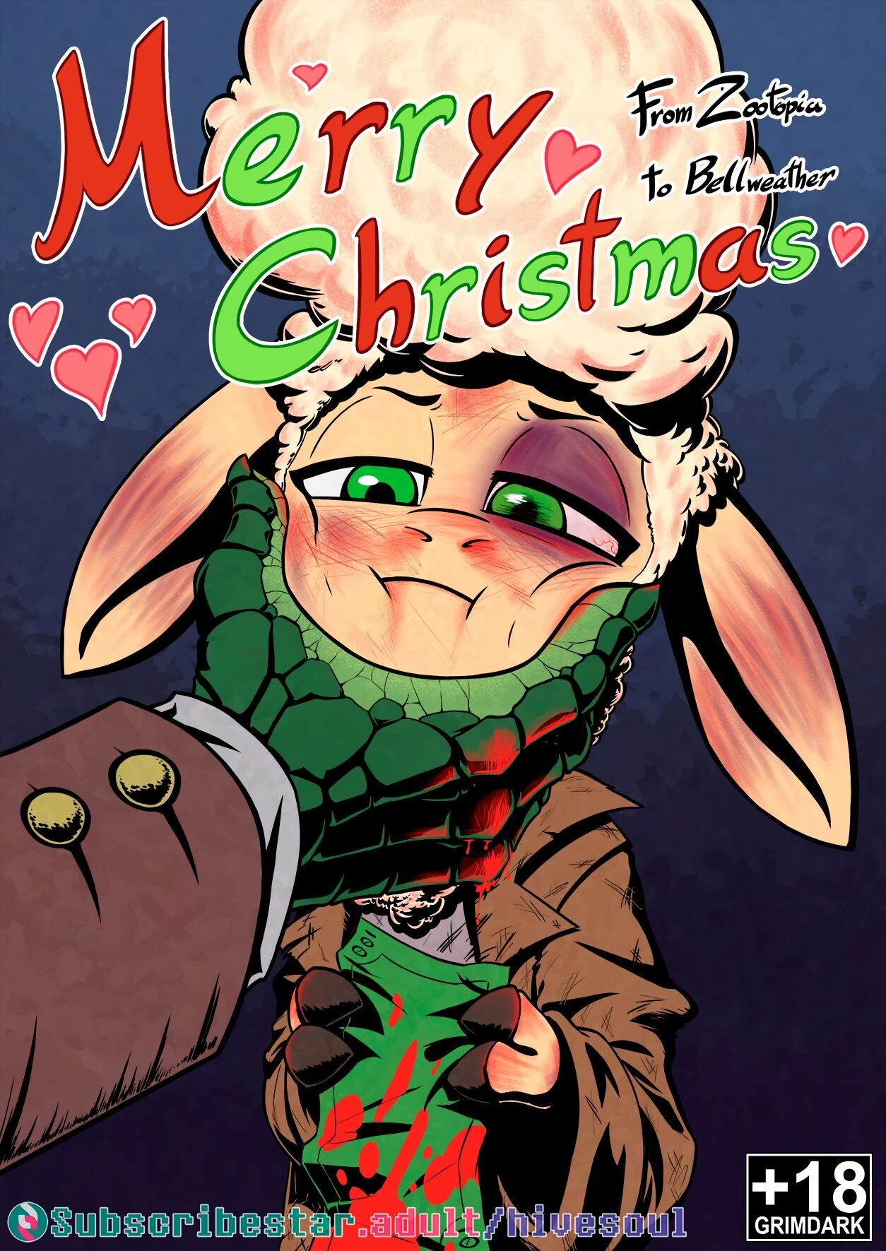 Merry Christmas For Bellweather porn comic picture 1