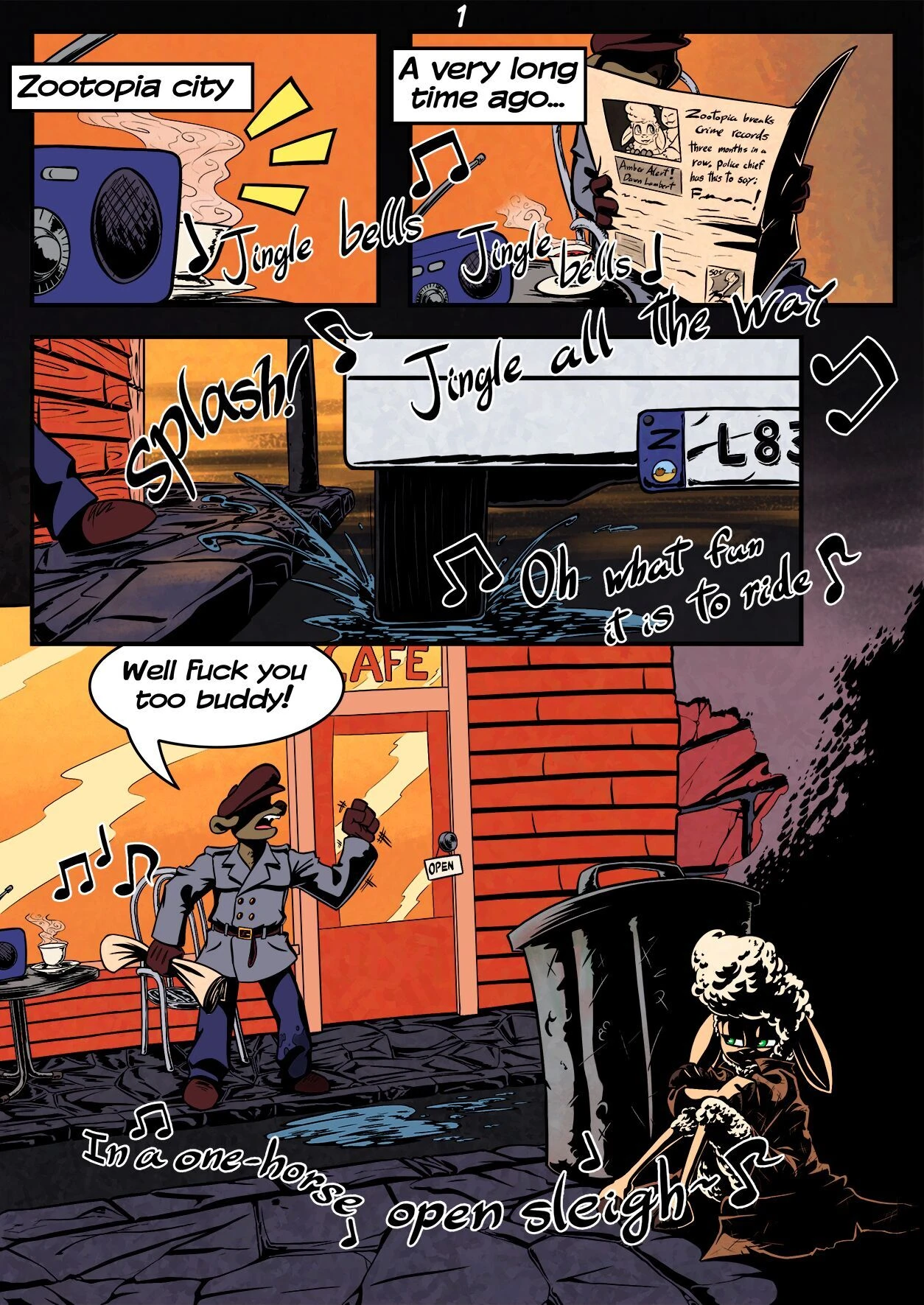 Merry Christmas For Bellweather porn comic picture 3