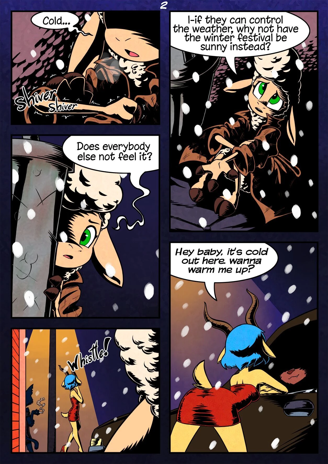 Merry Christmas For Bellweather porn comic picture 4