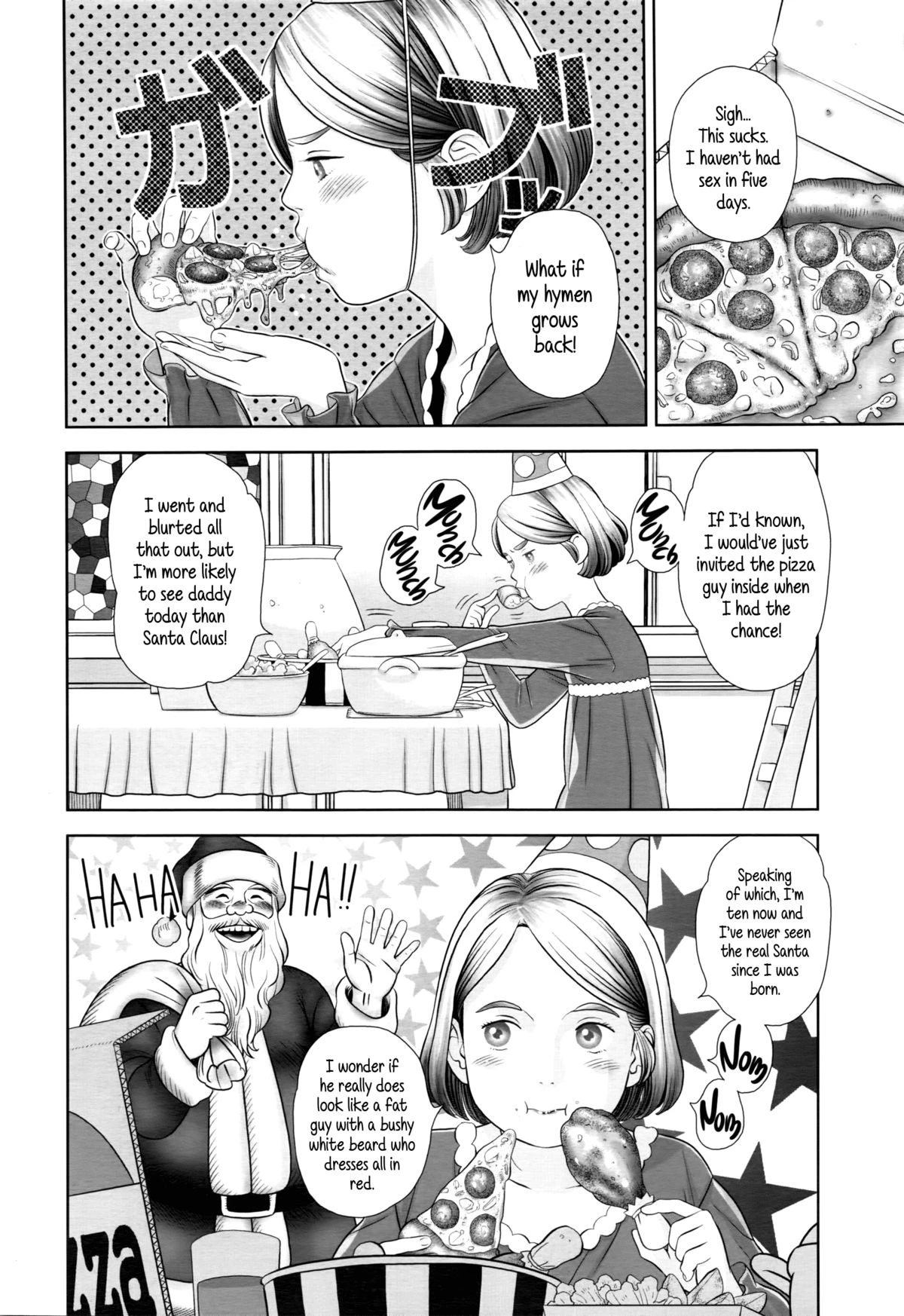 Merry X'mas Lottie porn comic picture 4