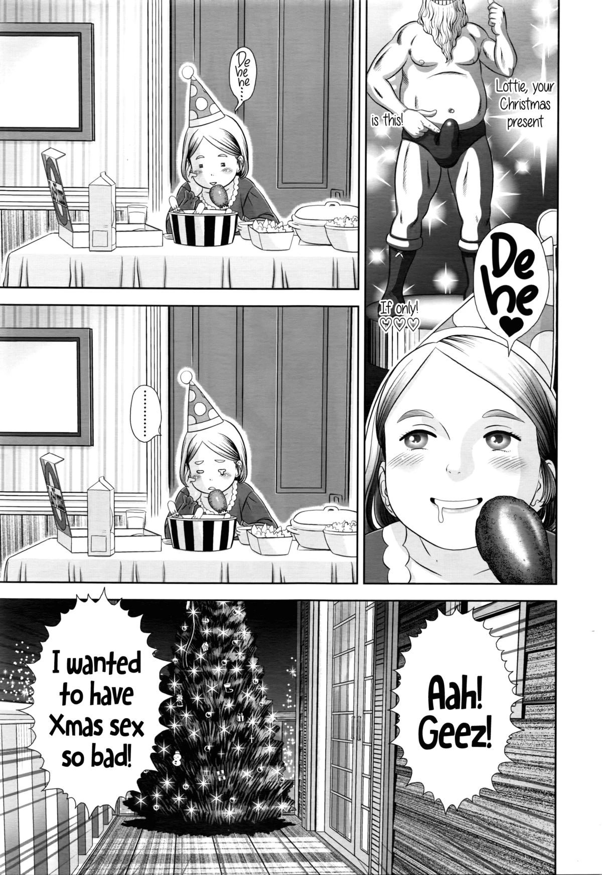 Merry X'mas Lottie porn comic picture 5