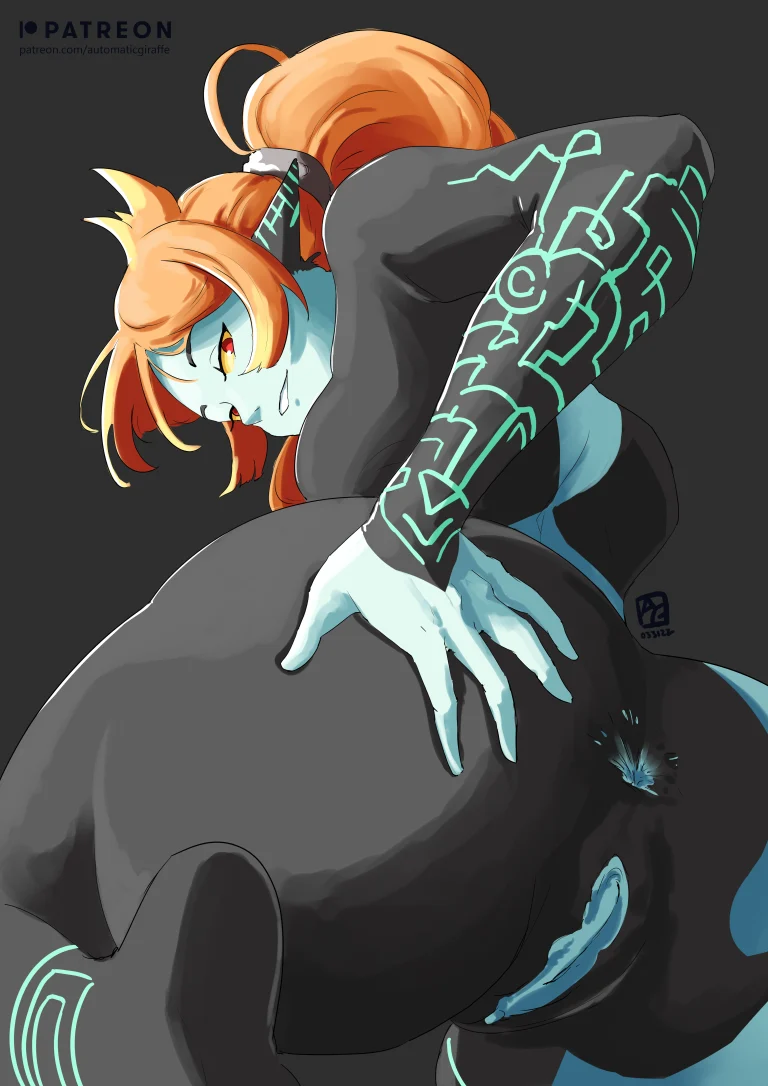 Midna porn comic picture 1