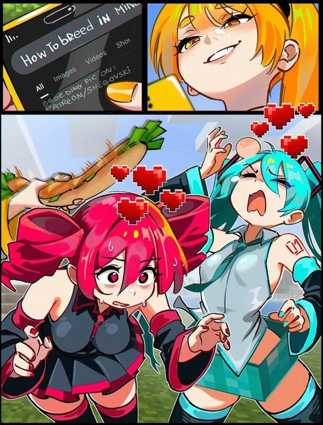 Miku Miku Craft porn comic picture 1