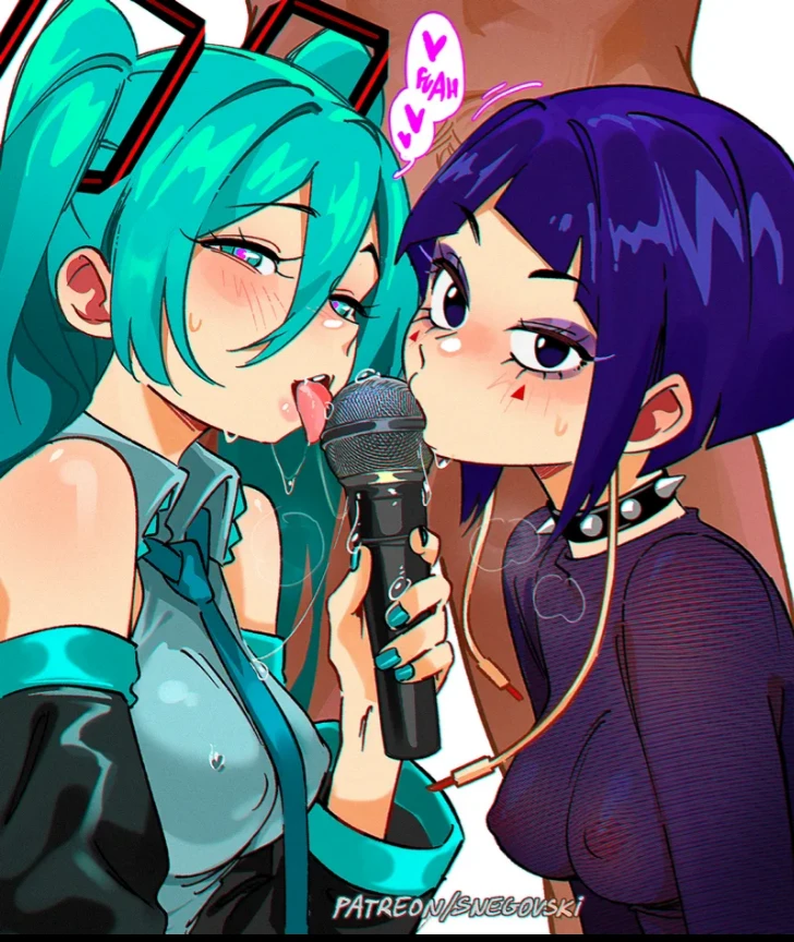 Miku x Jiro porn comic picture 2