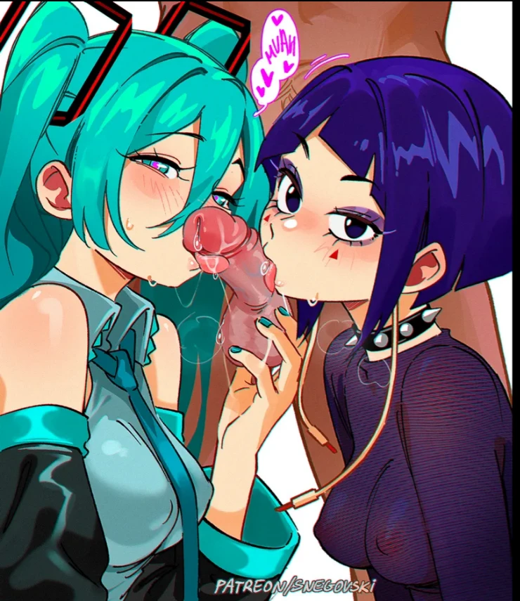 Miku x Jiro porn comic picture 3