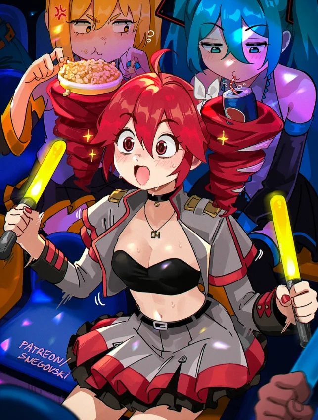 Miku x Teto x Neru porn comic picture 1