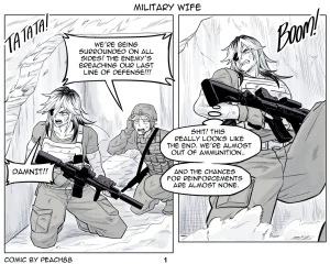 Military Wife porn comic picture 1