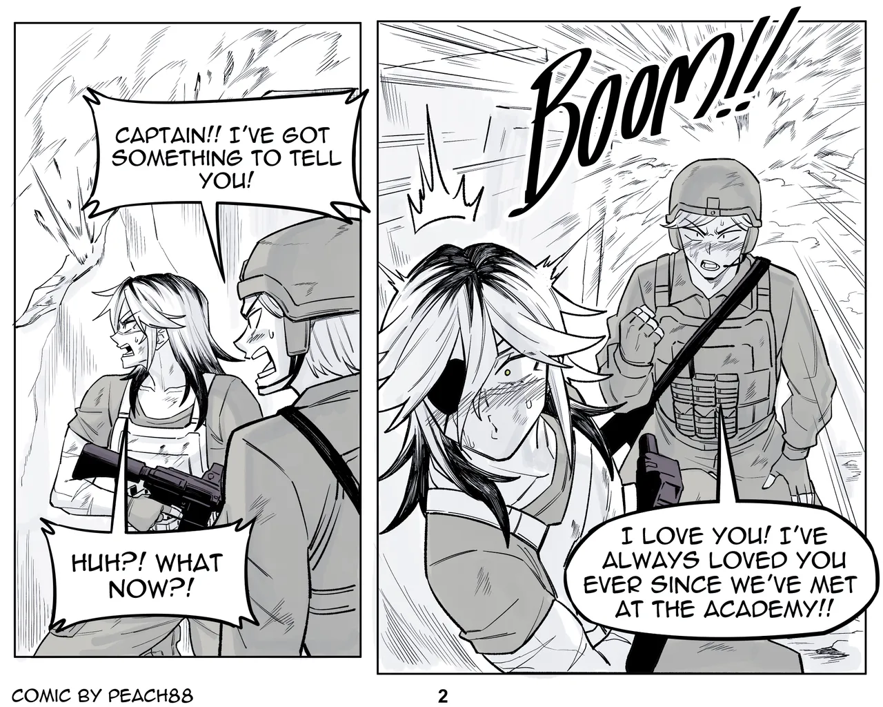 Military Wife porn comic picture 2