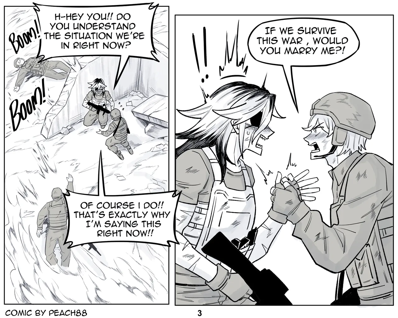 Military Wife porn comic picture 3
