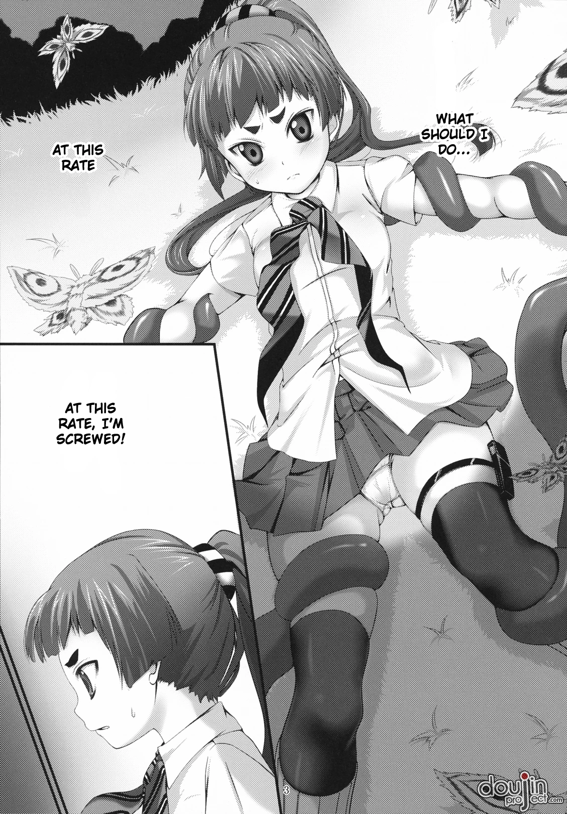Minarai Exorcist Izumo porn comic picture 2