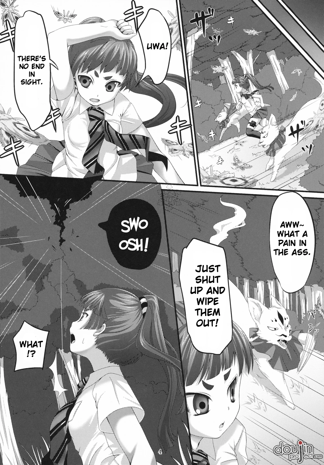 Minarai Exorcist Izumo porn comic picture 3