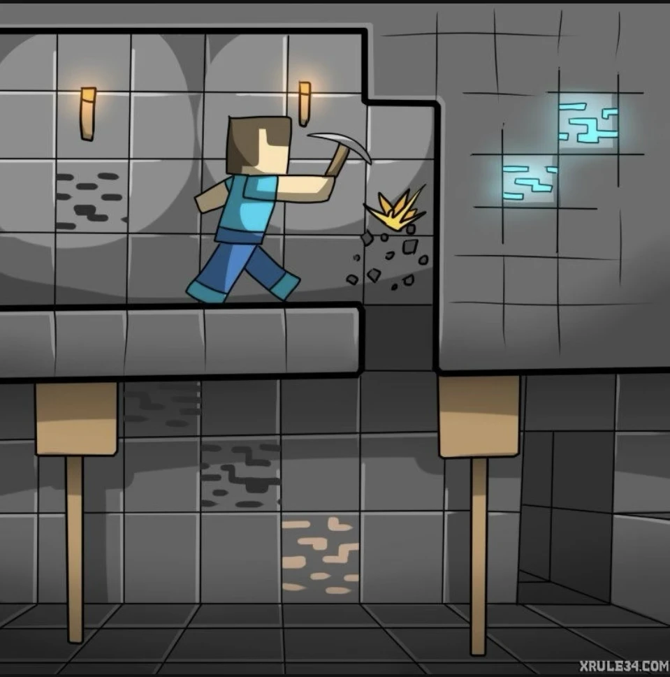 Minecraft all parts porn comic picture 2