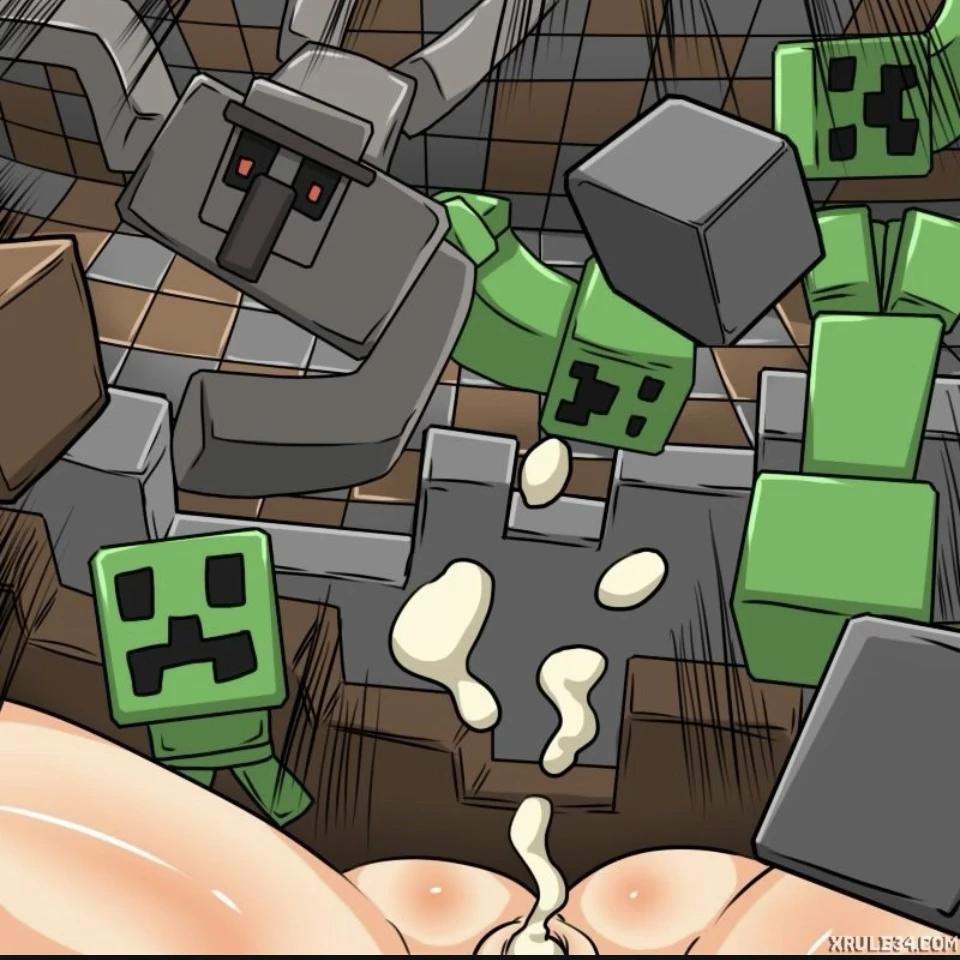 Minecraft all parts porn comic picture 37