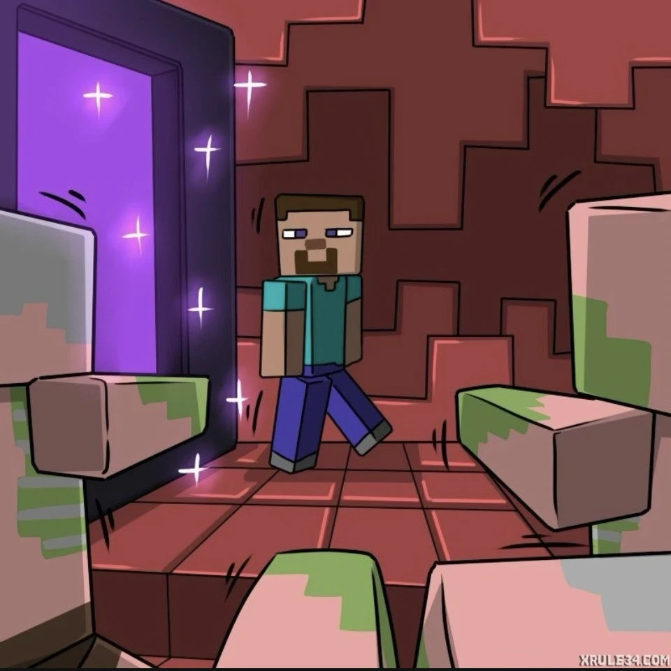 Minecraft all parts porn comic picture 49