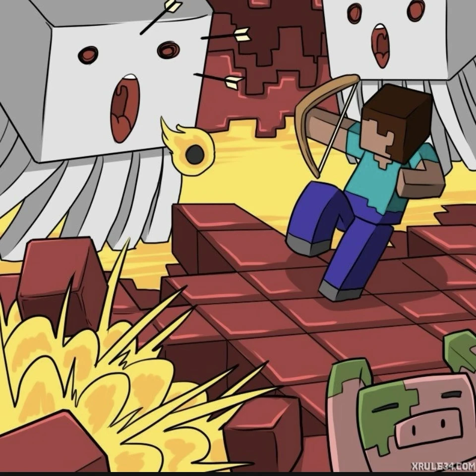 Minecraft all parts porn comic picture 54