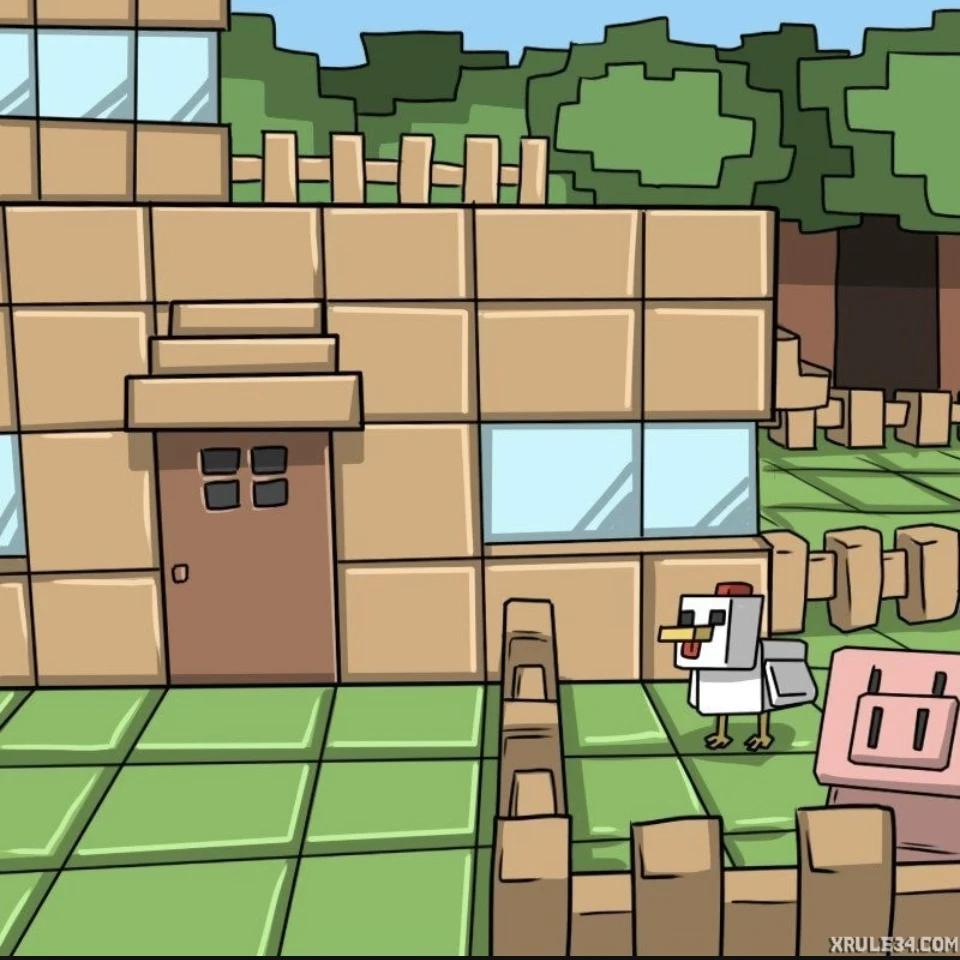 Minecraft all parts porn comic picture 66