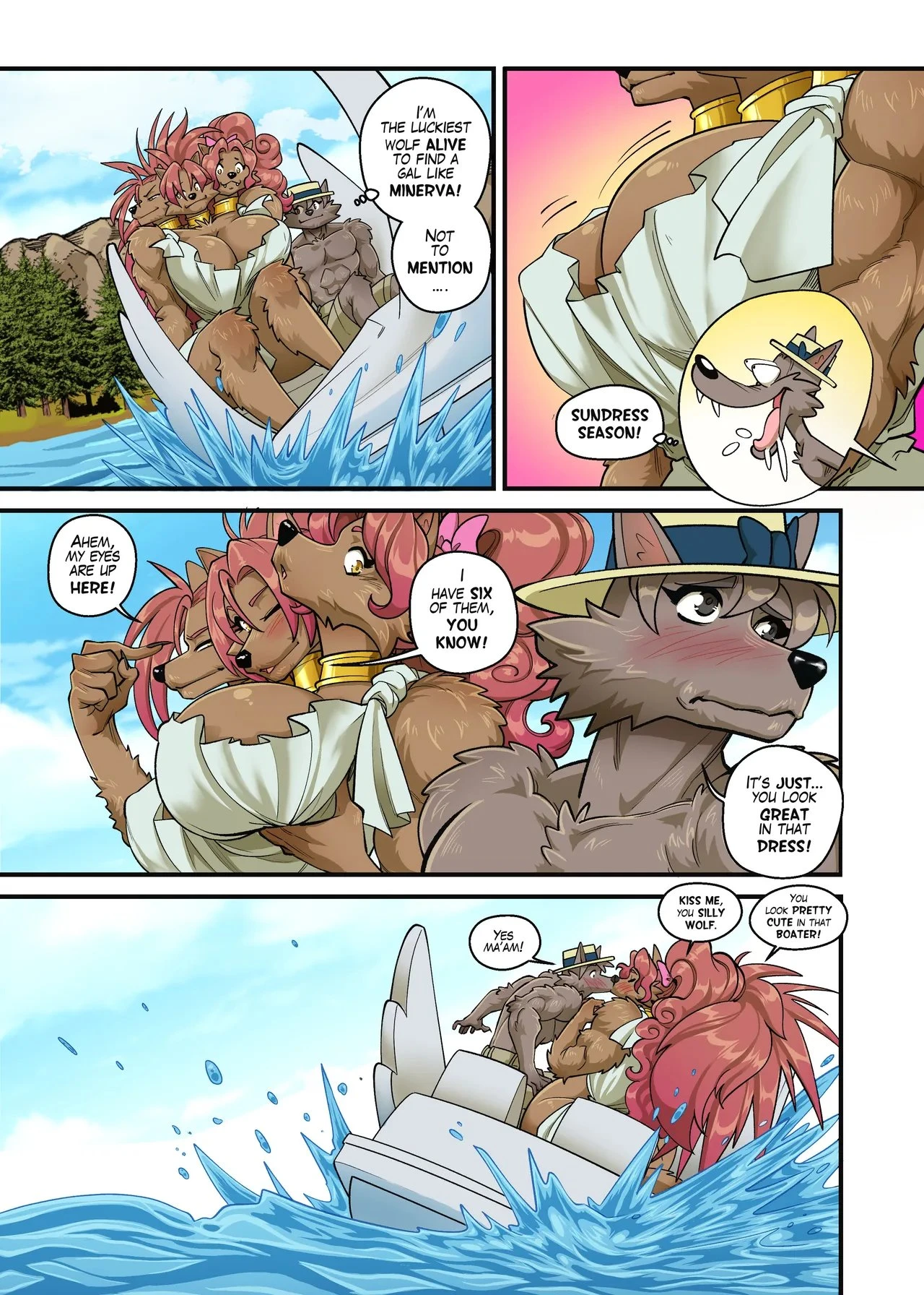 Minerva Swan Boat porn comic picture 3