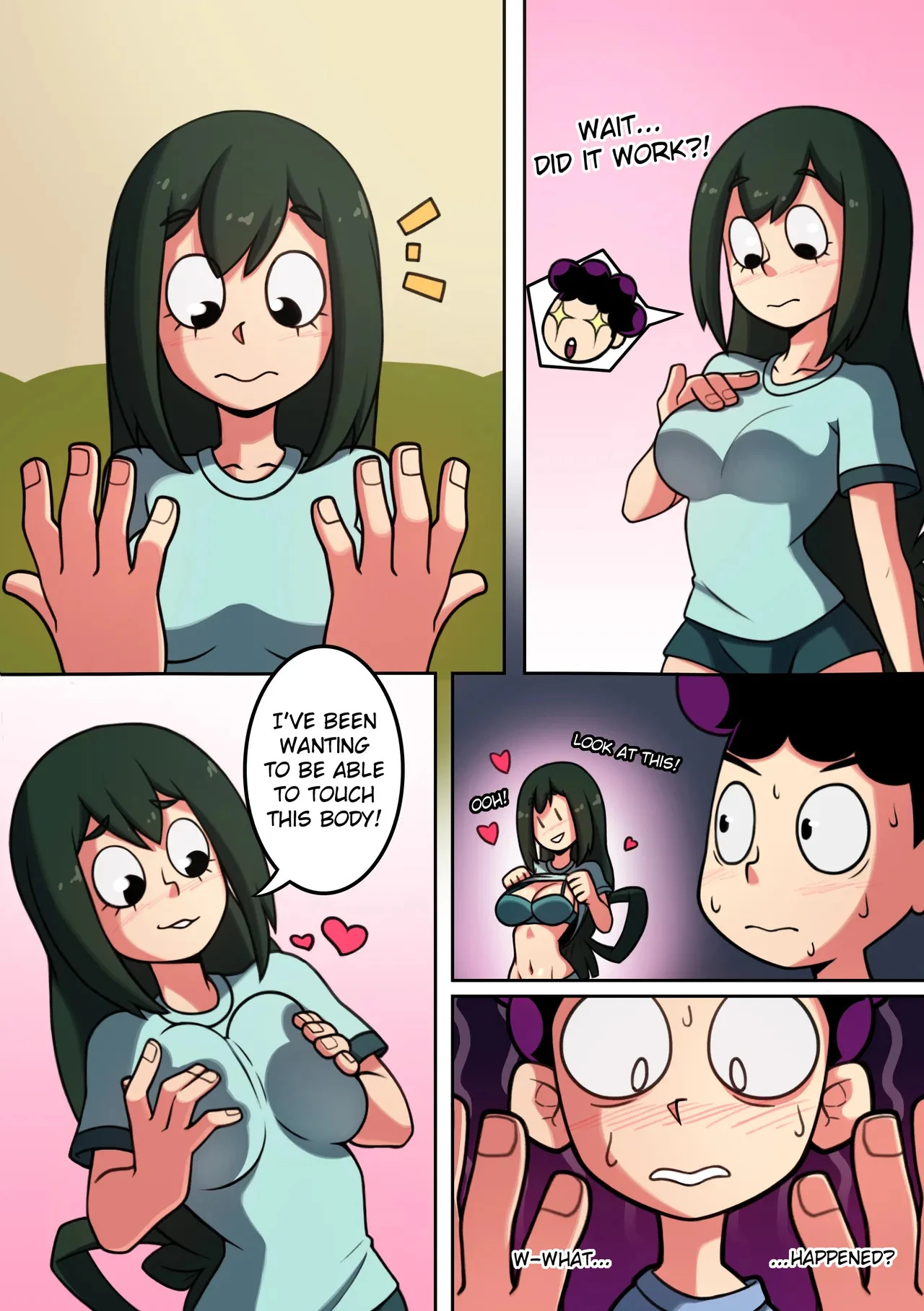 Mineta's Lucky Break! porn comic picture 2