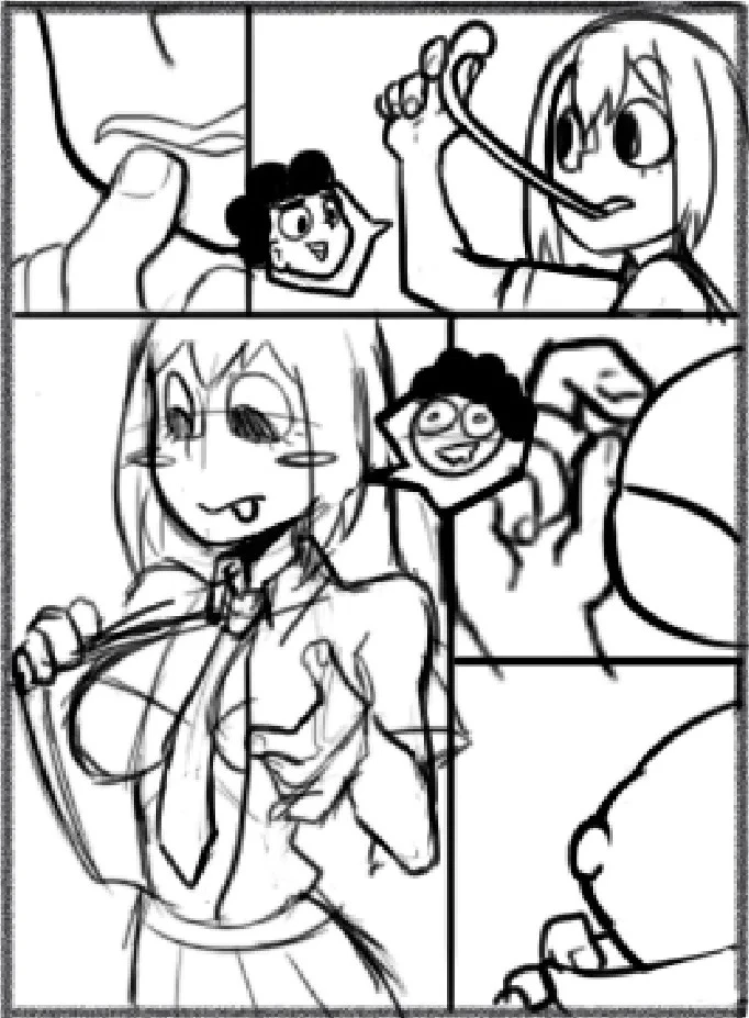Mineta's Lucky Break! porn comic picture 7