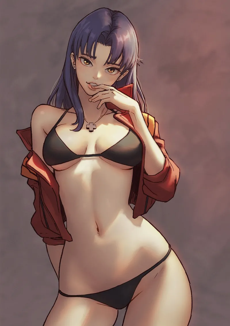 Misato Katsuragi:Morning Tease porn comic picture 8