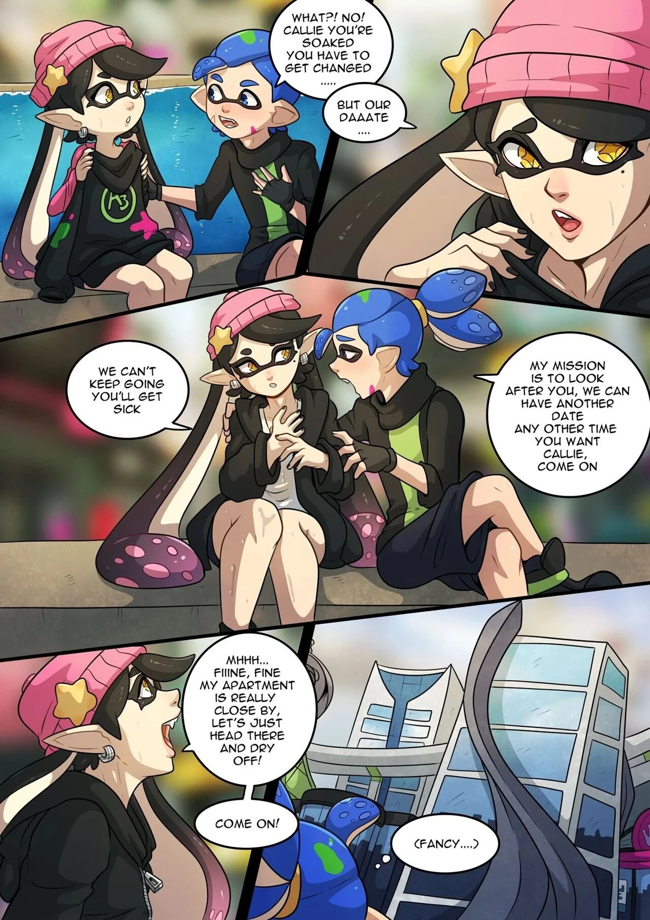 Mission : Callie porn comic picture 11