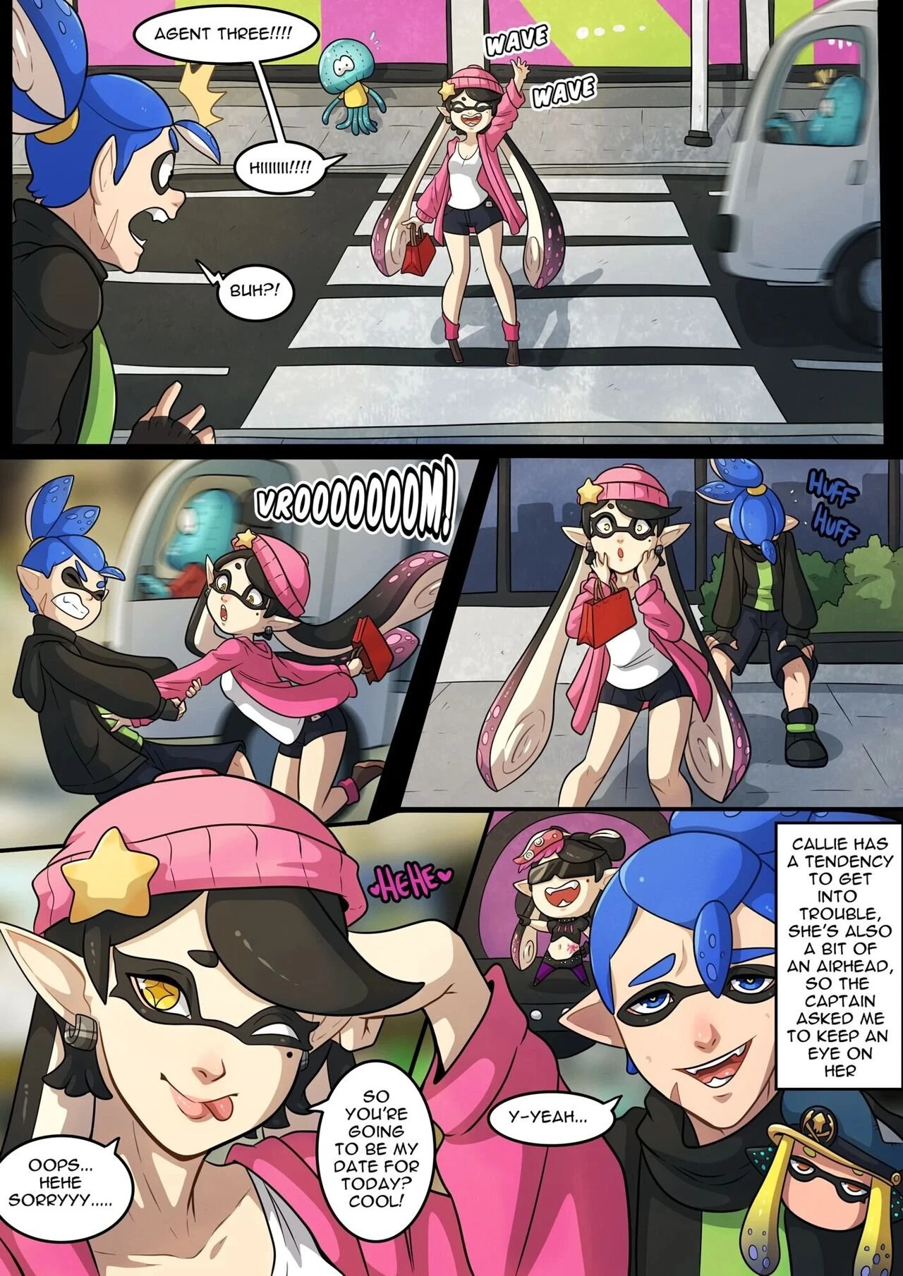 Mission : Callie porn comic picture 4