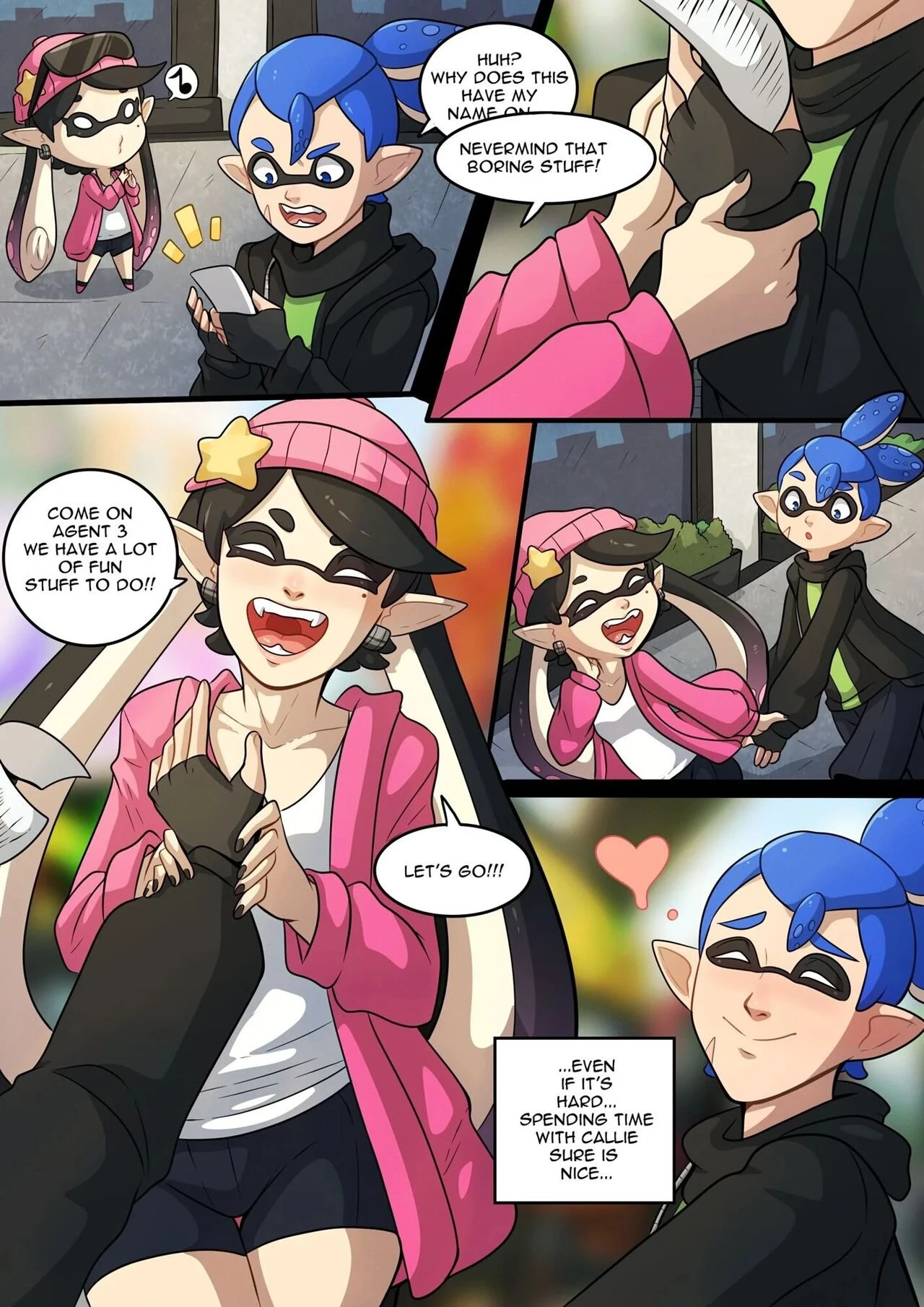 Mission : Callie porn comic picture 7