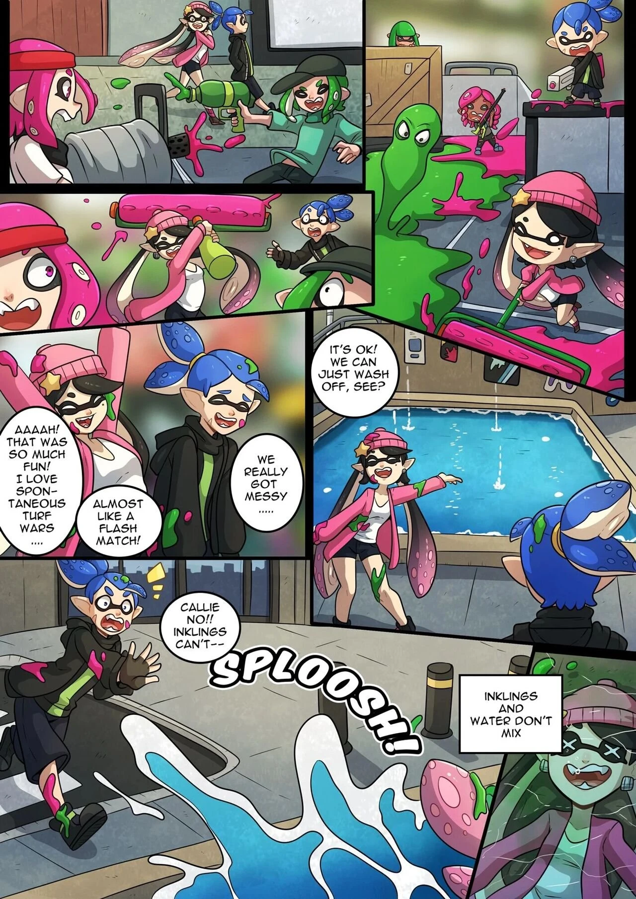 Mission : Callie porn comic picture 9