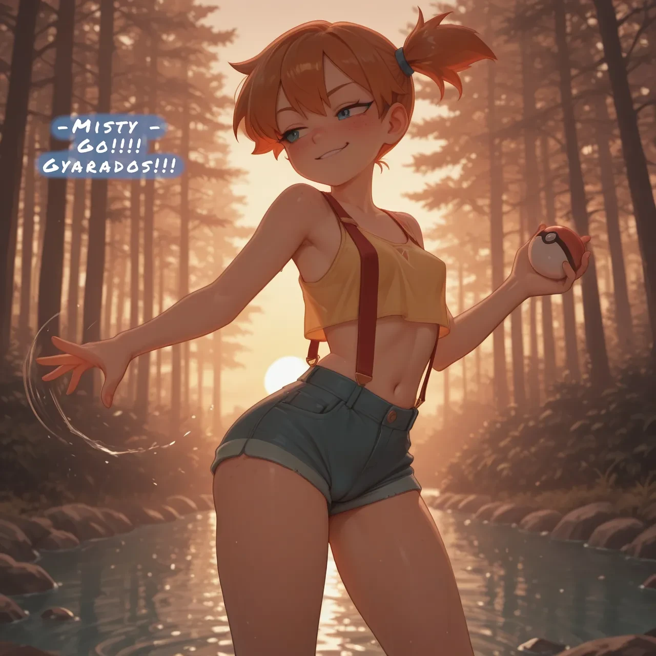 Misty X Snorlax Issue porn comic picture 5