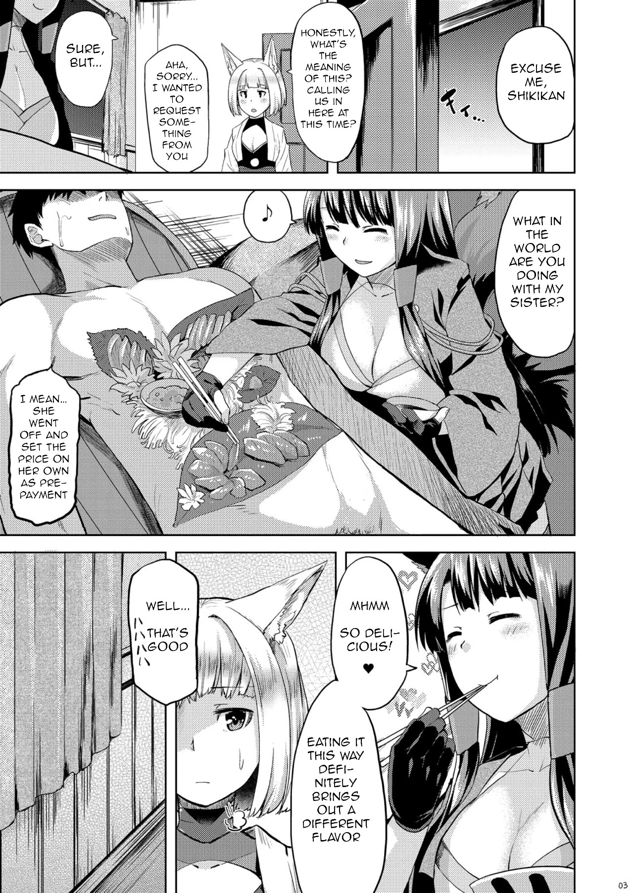 Mofumofu Ikkousen Sand porn comic picture 2