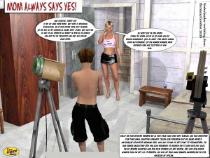Mom Always Says Yes [NL] porn comic picture 1